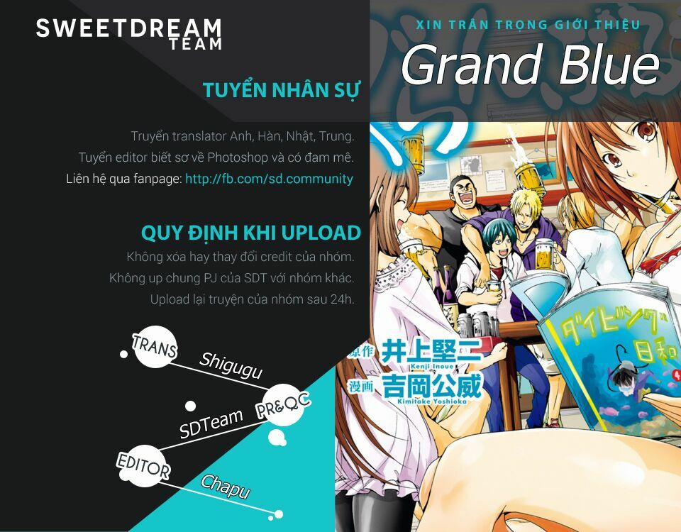 Grand Blue – Cô Gái Thích Lặn 2 trang 0