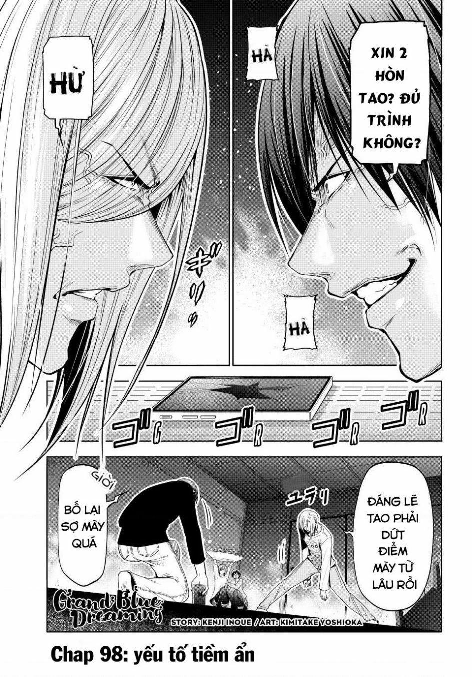 Grand Blue – Cô Gái Thích Lặn 98 trang 1