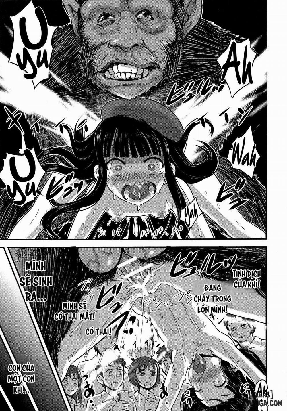 Hadakahime Honoka 2 Misemono Tanetsuke Saru Koubi Oneshot trang 51