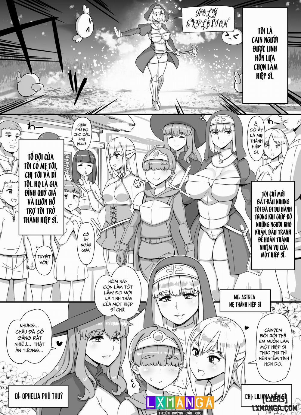 Haha Ane Oba Ga Succubus Na Shota Yuusha Harem Party Oneshot. trang 5