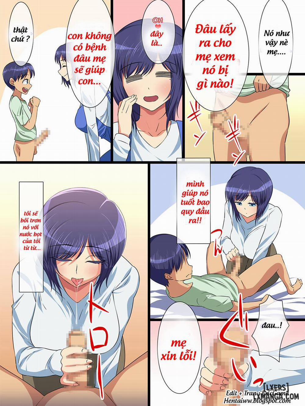 Hahabote! Dougan Kyonyuu Okaasan Ga Musuko Oneshot trang 11