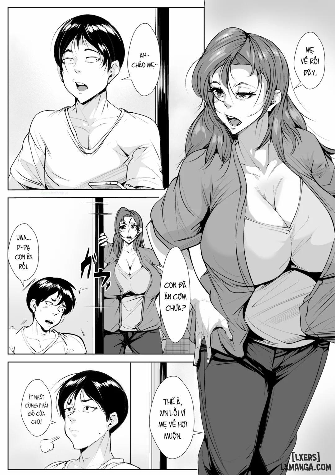 Hahaoya ga Tomodachi to Kossori Tsukiai Hajimete Kara Kizuita Ore no Kanjou Oneshot trang 1