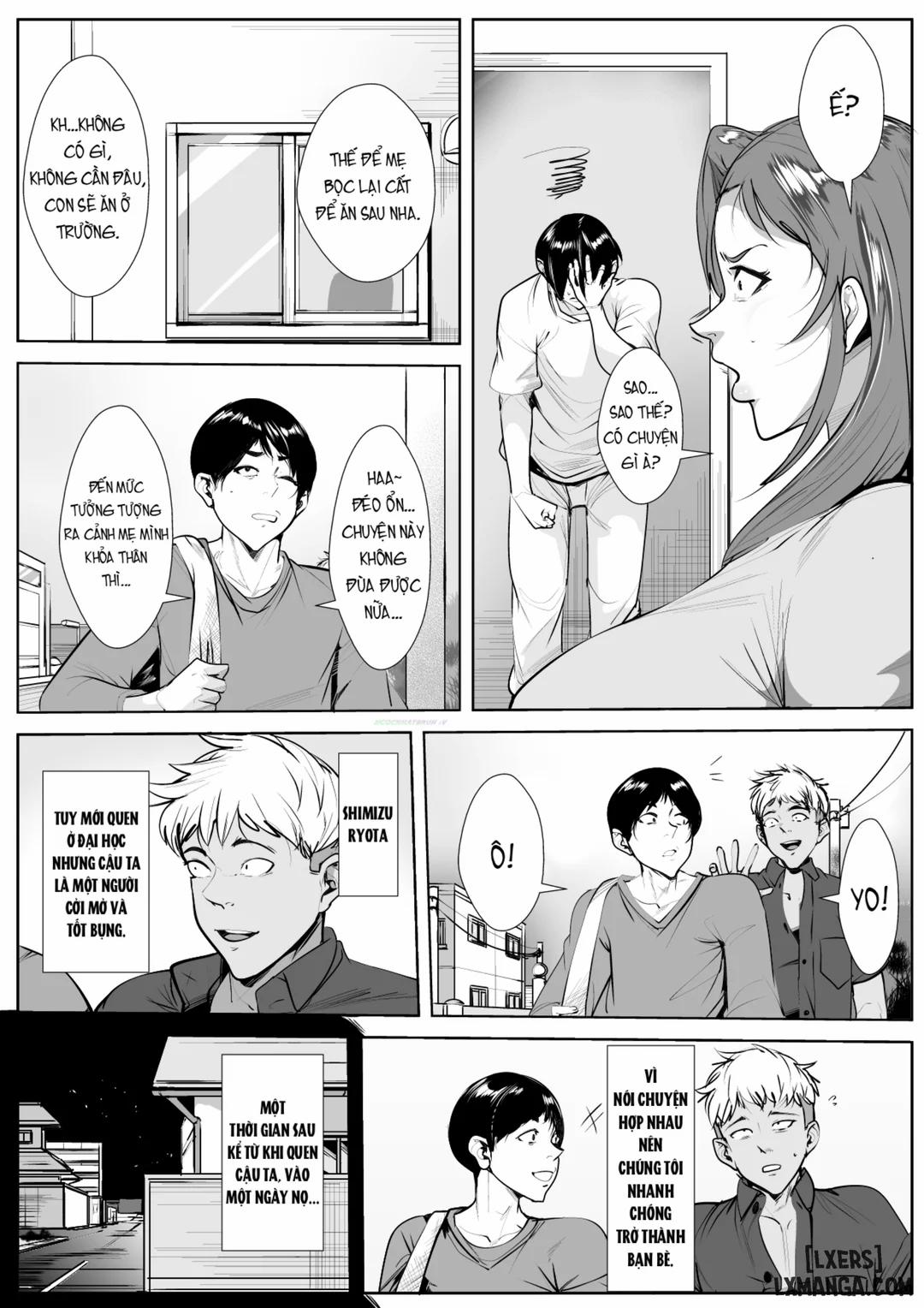 Hahaoya ga Tomodachi to Kossori Tsukiai Hajimete Kara Kizuita Ore no Kanjou Oneshot trang 14