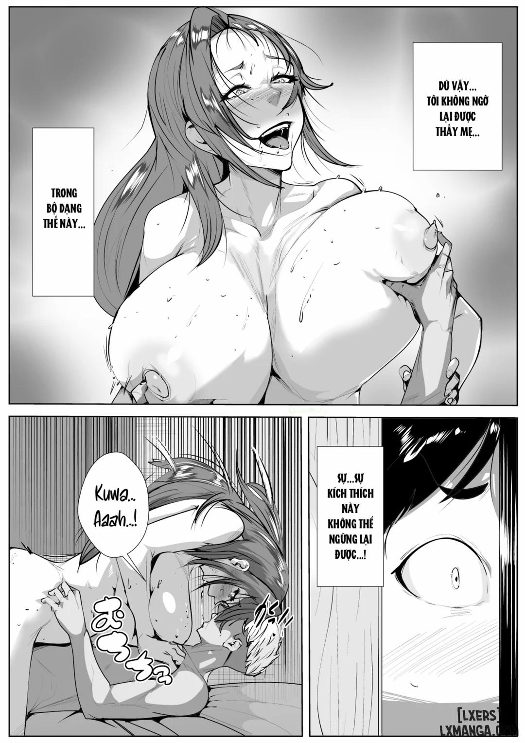 Hahaoya ga Tomodachi to Kossori Tsukiai Hajimete Kara Kizuita Ore no Kanjou Oneshot trang 23