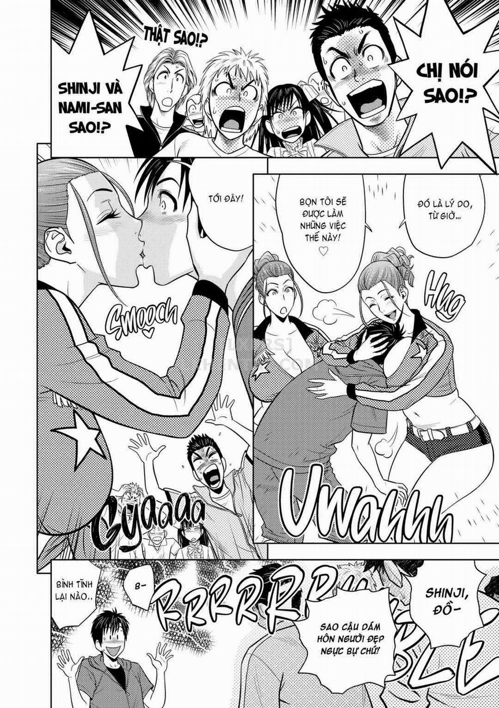 Hai chị em sinh đôi tầng trên (không che) 12 trang 9