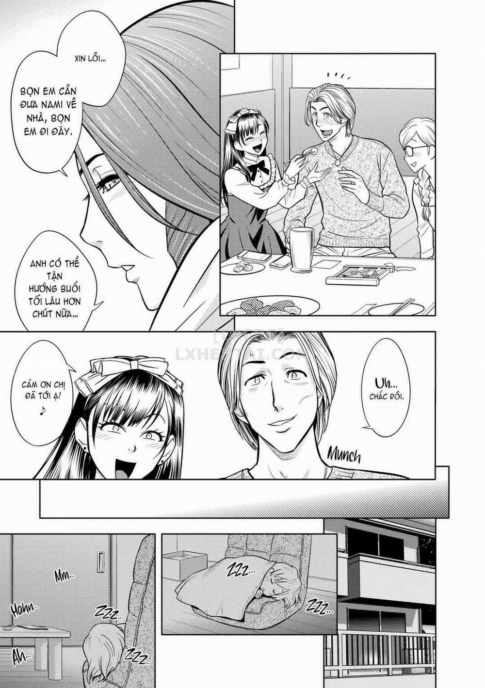 Hai chị em sinh đôi tầng trên (không che) 15 trang 12