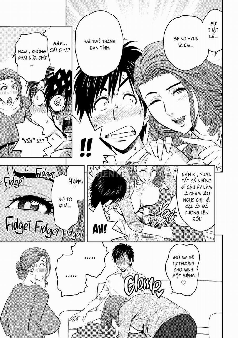 Hai chị em sinh đôi tầng trên (không che) 3 trang 12