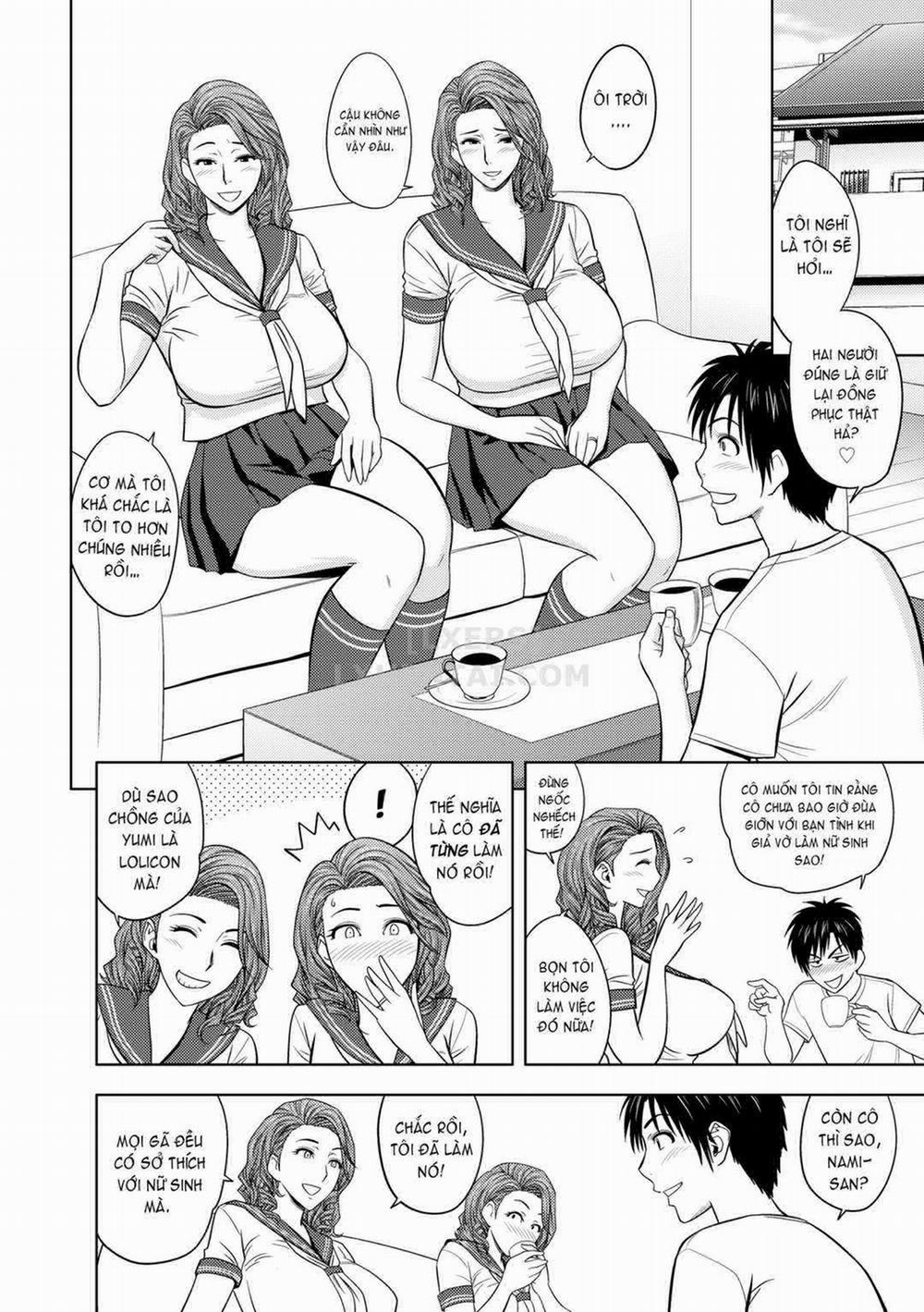 Hai chị em sinh đôi tầng trên (không che) 7 trang 3