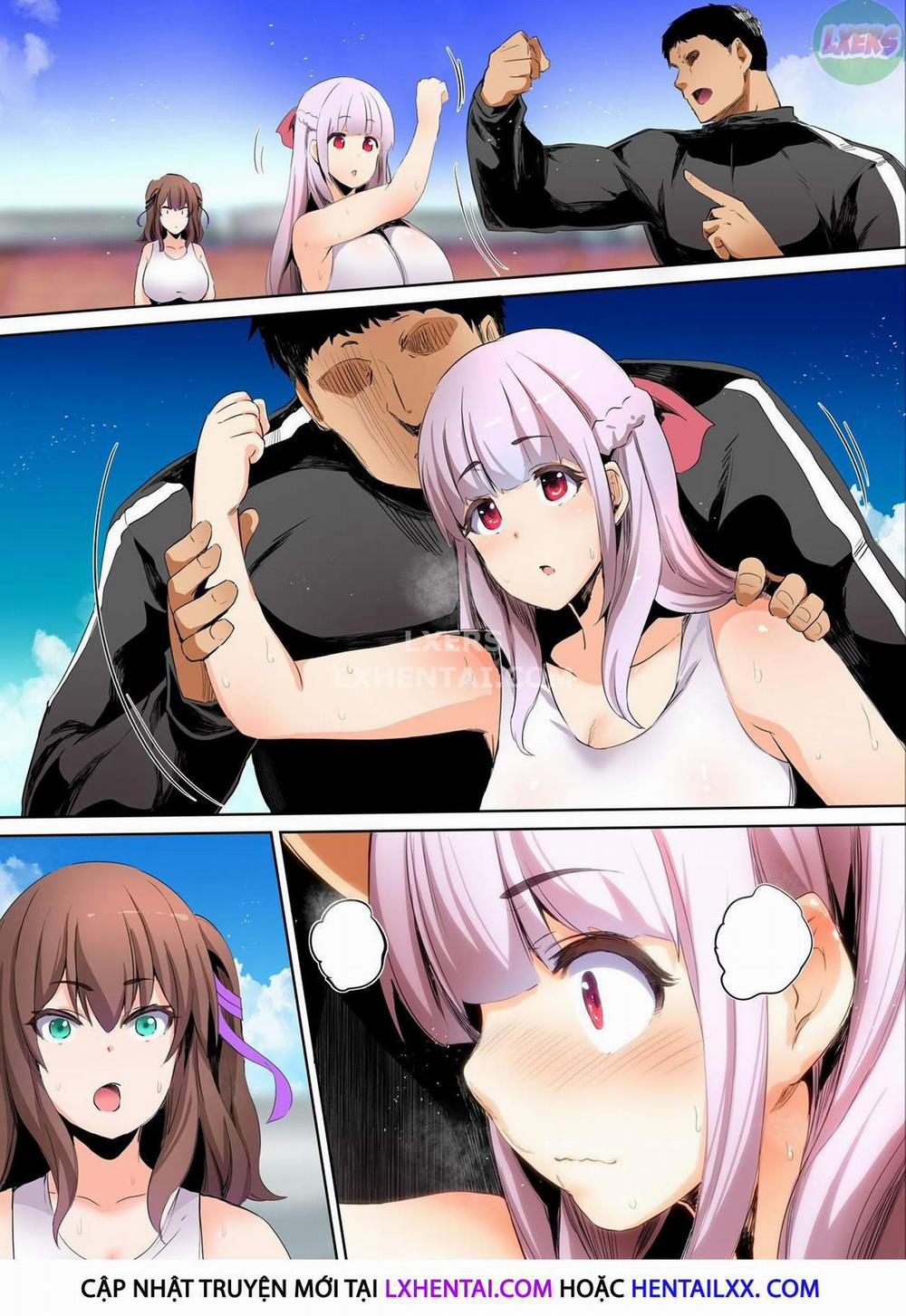 Hai cô nàng vú khủng đội điền kinh 1 trang 33