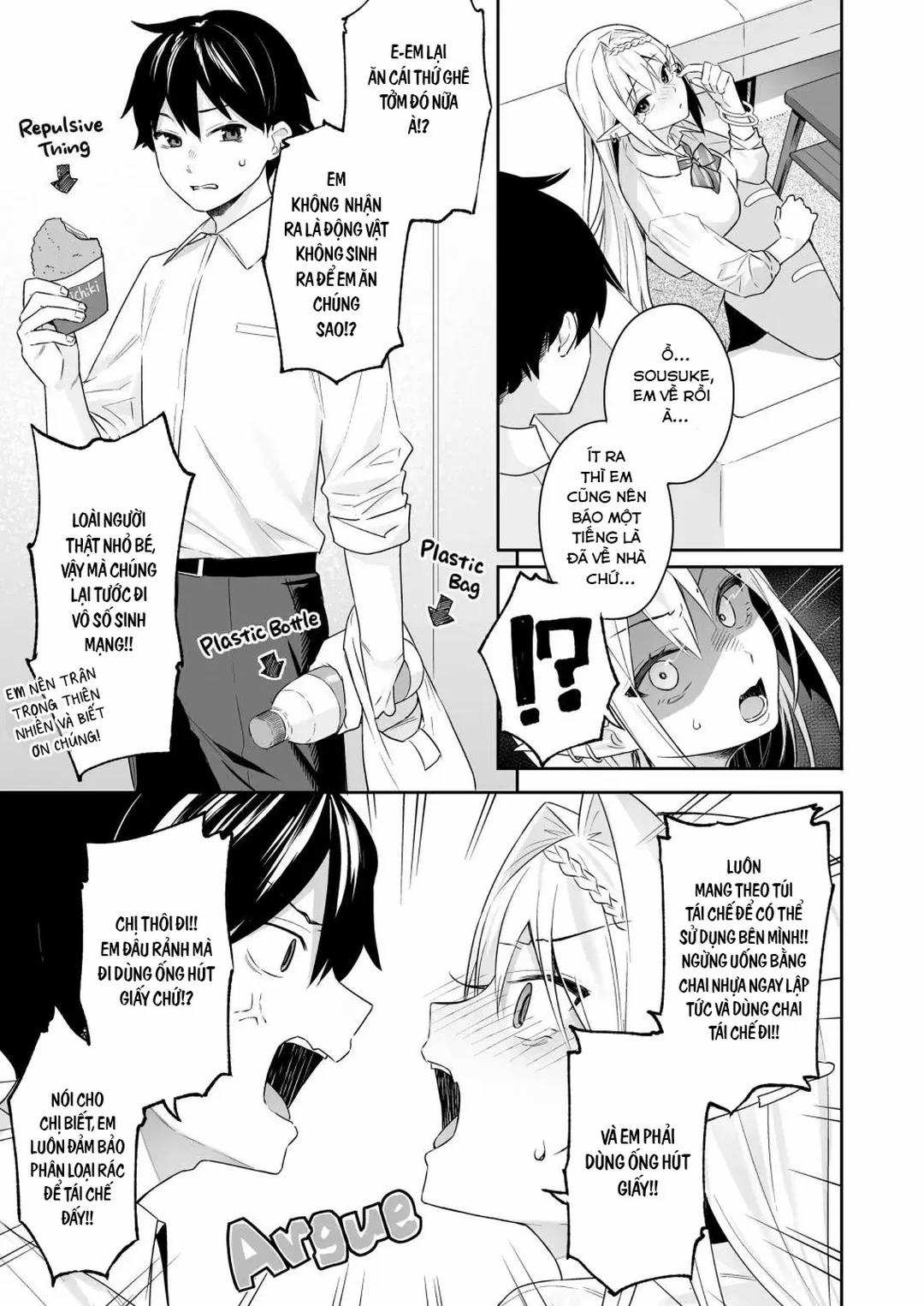 Hai nàng elf thuần chay thèm thịt Oneshot trang 4