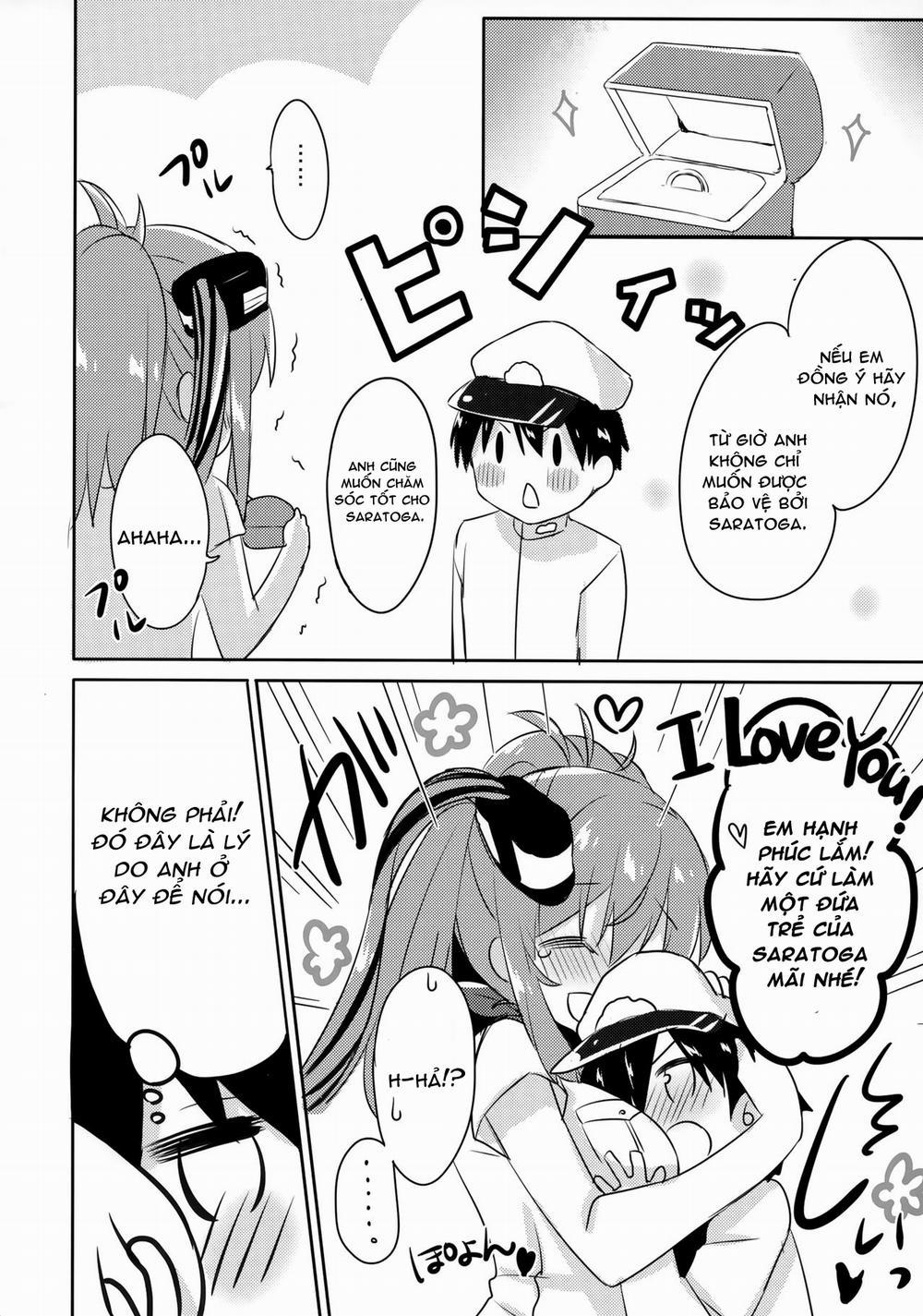 Hai. Teitoku Sara wa Koko ni. (Kantai Collection -Kancolle-) Oneshot trang 21