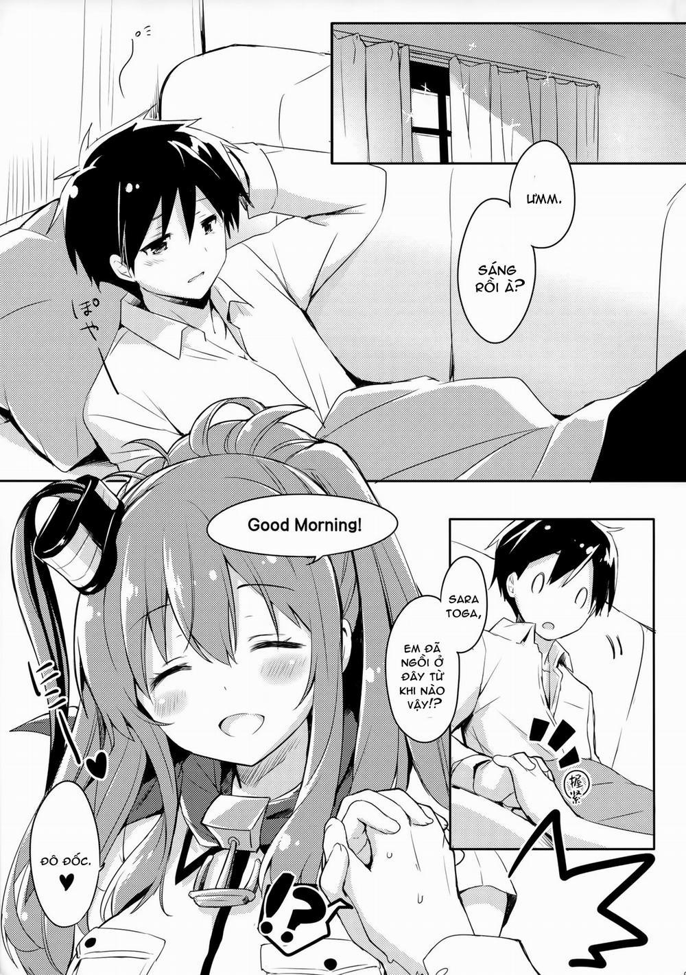 Hai. Teitoku Sara wa Koko ni. (Kantai Collection -Kancolle-) Oneshot trang 6