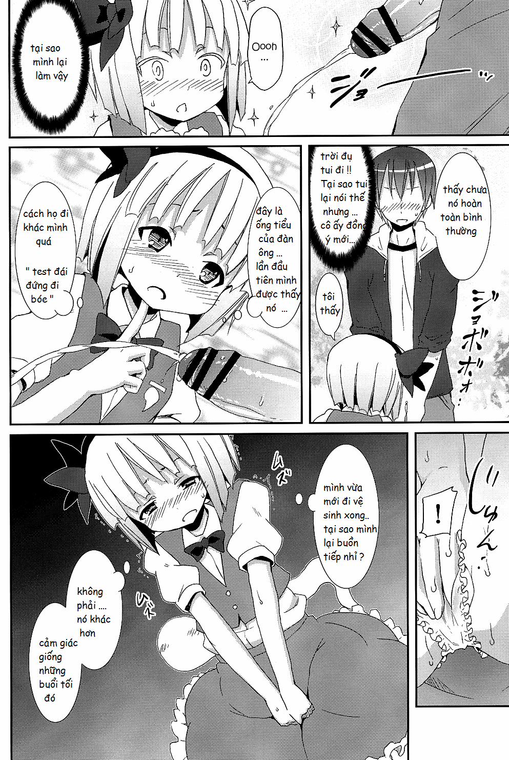 Hakugyokurou to Youmu to Arbeit ( Touhou Project ) 2 trang 9
