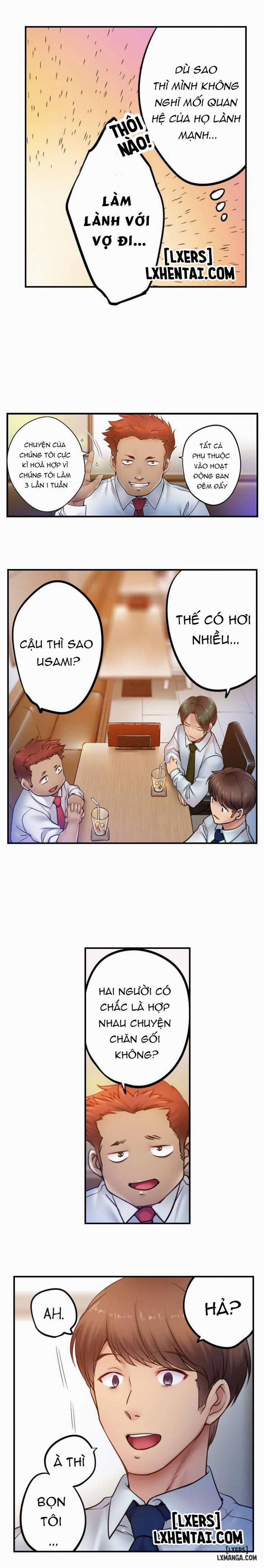 Hắn Mát Xa Qúa Sướng, Tôi Ngoại Tình Trước Mặt Chồng Tôi 100 trang 9