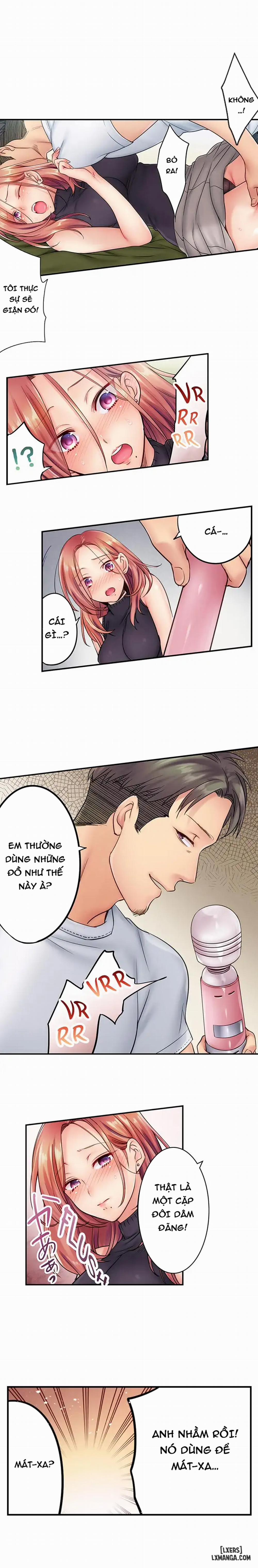 Hắn Mát Xa Qúa Sướng, Tôi Ngoại Tình Trước Mặt Chồng Tôi 5 trang 5