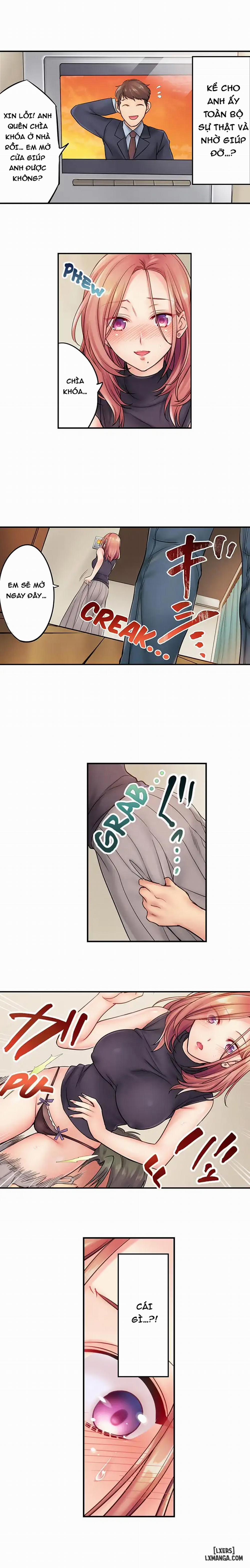 Hắn Mát Xa Qúa Sướng, Tôi Ngoại Tình Trước Mặt Chồng Tôi 7 trang 8
