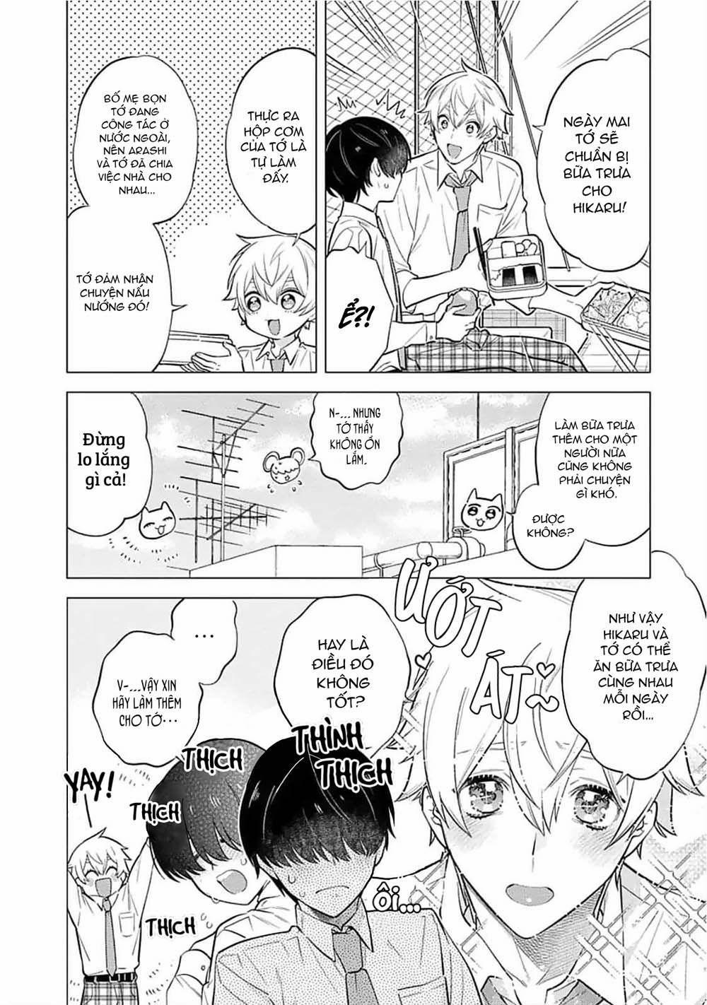 Hanamaru Manga Yin Kana Là Một Cặp Song Sinh Được Tôi Yêu Quý 3 trang 12