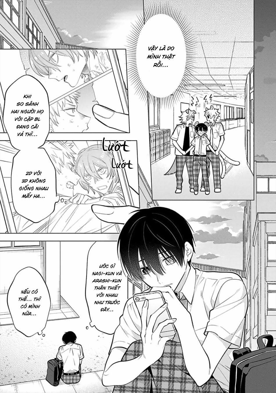Hanamaru Manga Yin Kana Là Một Cặp Song Sinh Được Tôi Yêu Quý 6 trang 12