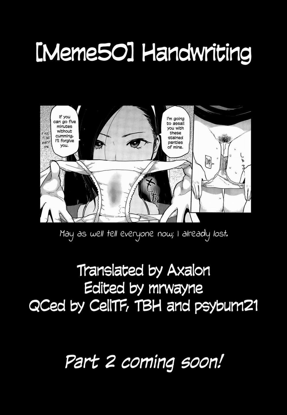 Hand Writing & Servant 0 Hand Writing trang 19