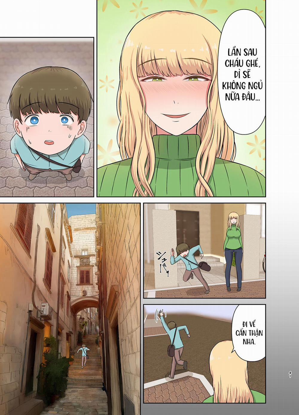 Hấp diêm người dì tóc vàng đang ngủ say Oneshot trang 40