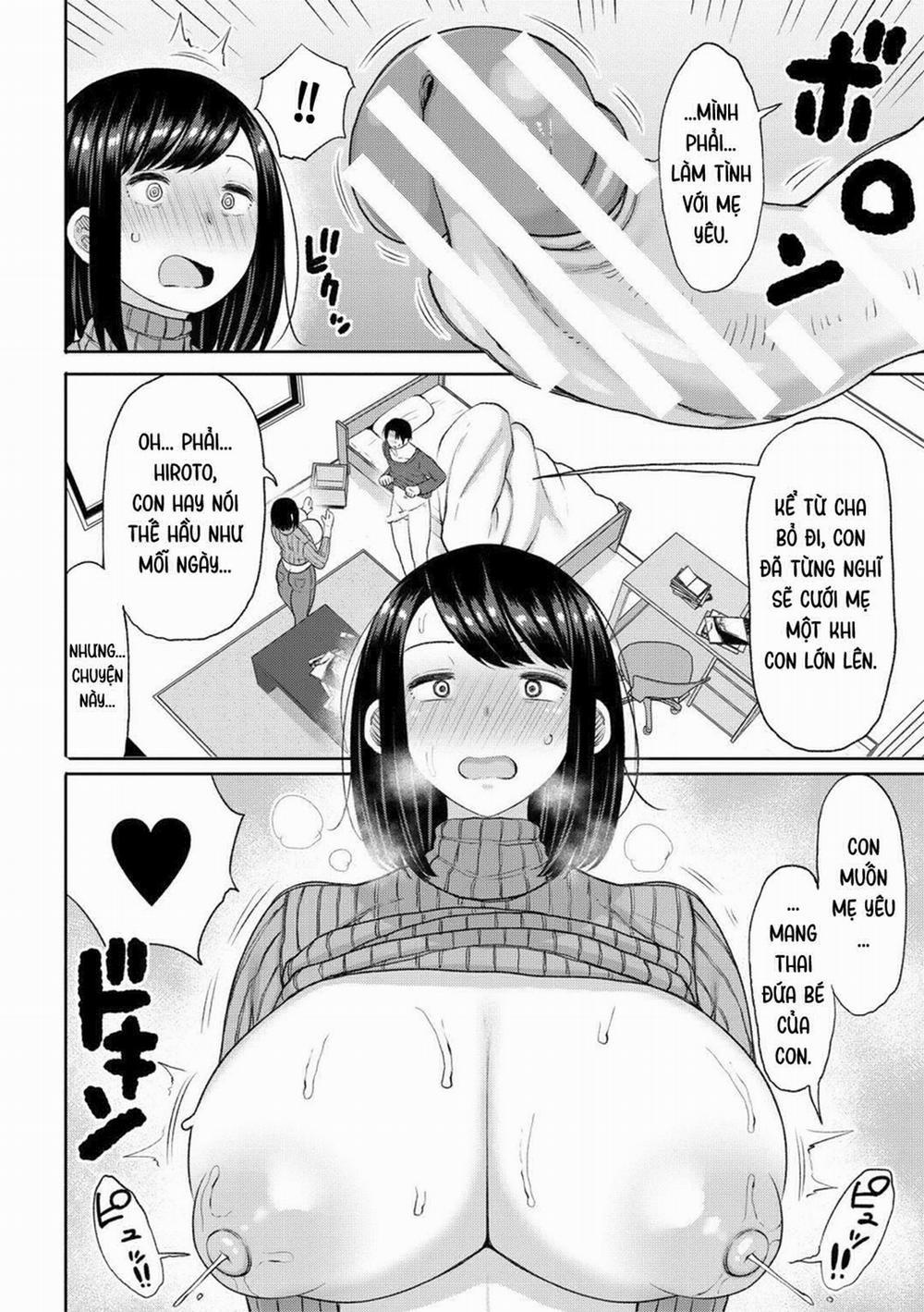 Haramitagari na Hahaoya ~Okaa-san to Ippai Kozukuri Shiyou ne 1 - Tôi yêu con trai mình (1) trang 9
