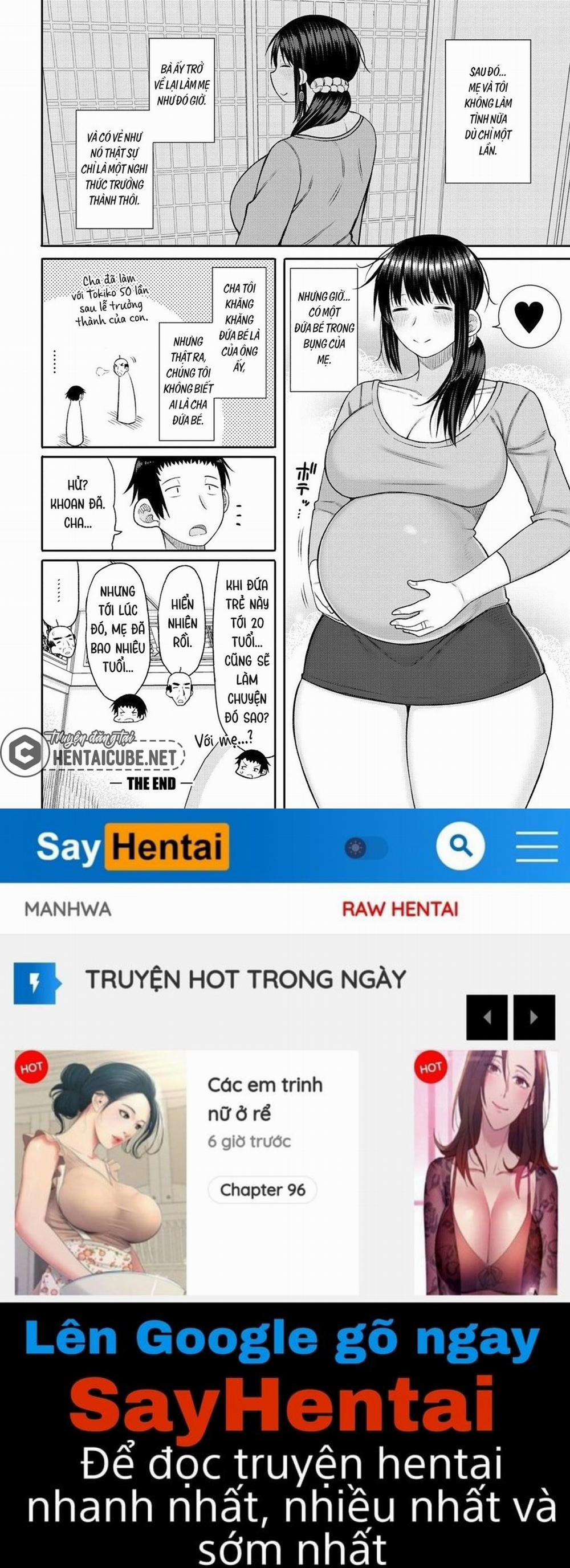 Haramitagari na Hahaoya ~Okaa-san to Ippai Kozukuri Shiyou ne 5 0 Nghi thức trưởng thành trang 33