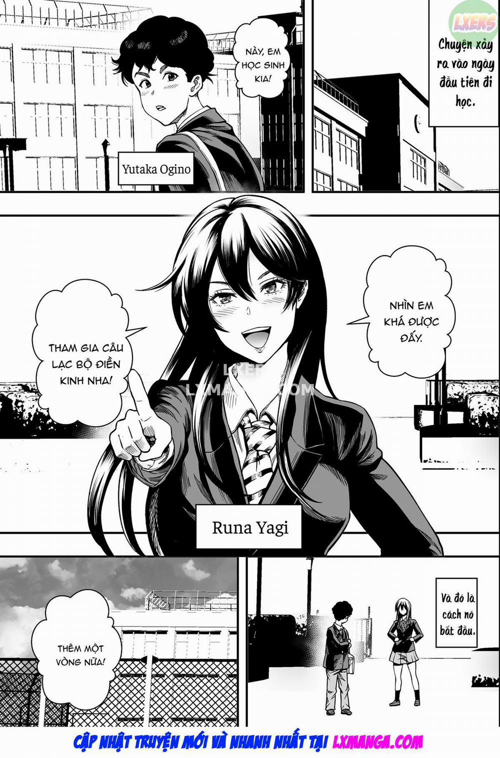 Harem Rikujoubu VS Yarichin Hennyuusei Oneshot trang 4
