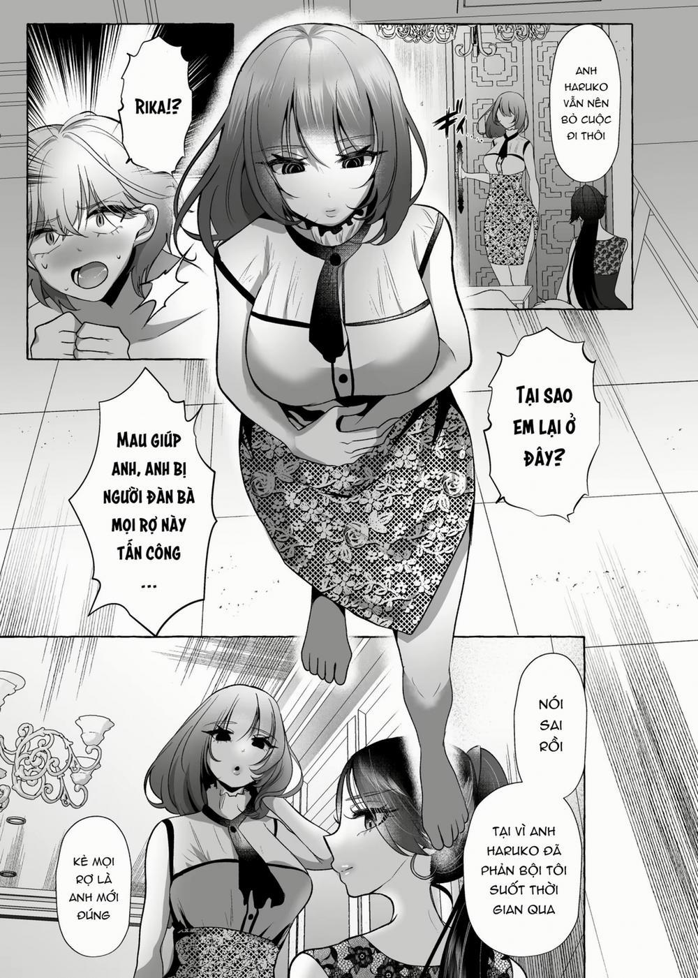 Haruka 100% Onzoushi Kyousei Josou Mesu Buta Ka 1 trang 9