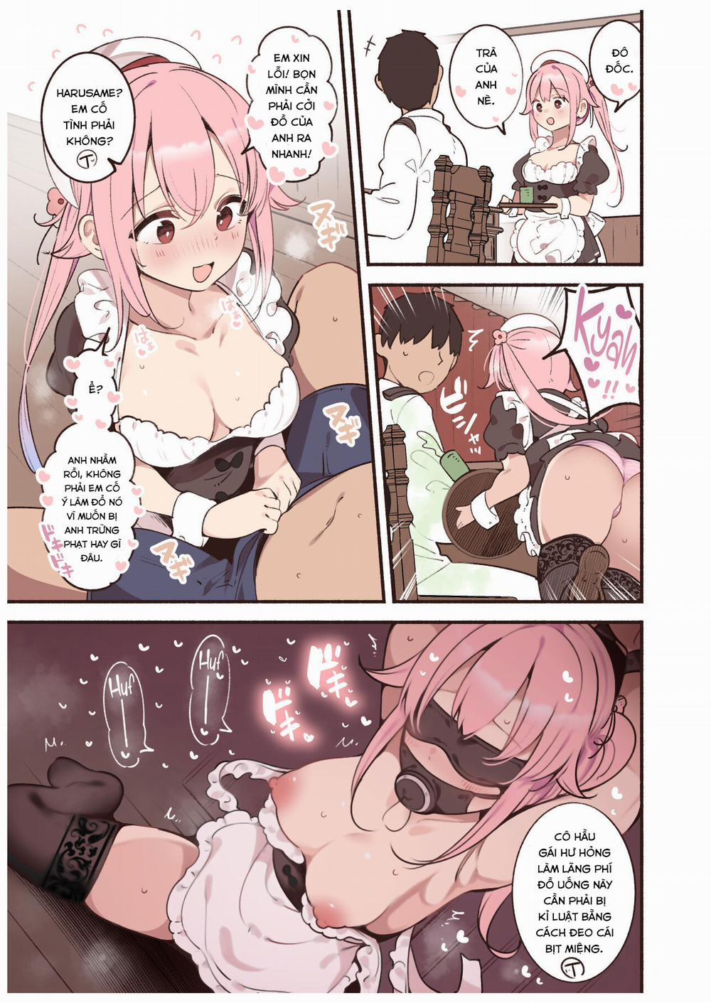 HarusaMaid ni Oshioki Imarachio OneShot trang 3