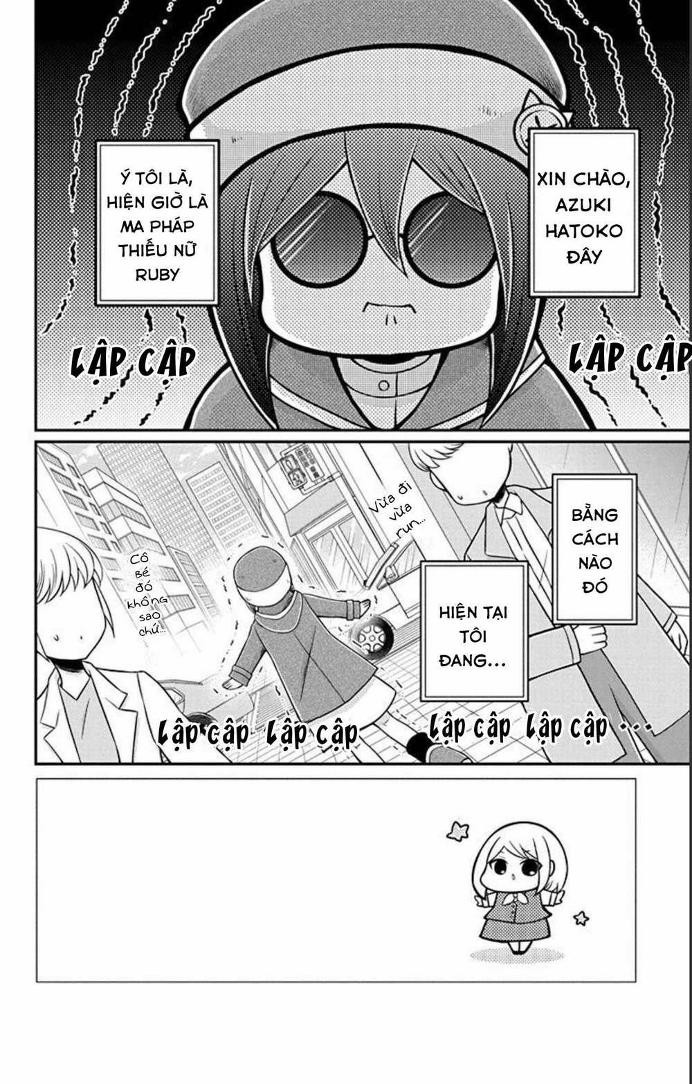 Hatoko-San Wa Tokidoki Mahou Shoujo 9 trang 1