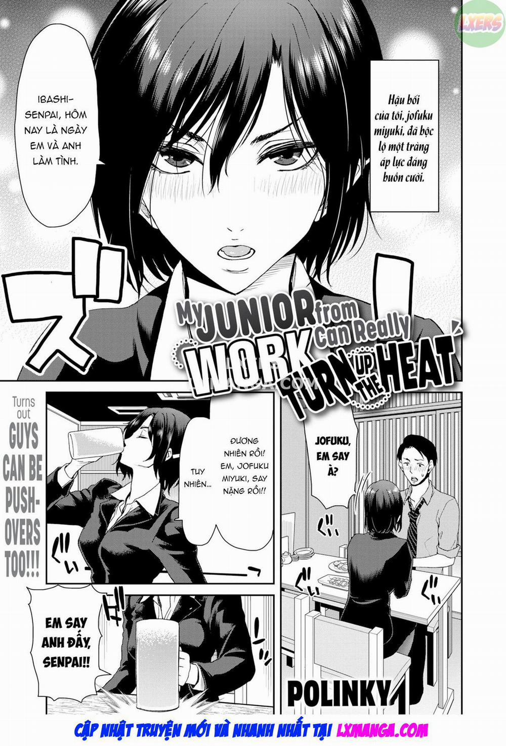 Hậu bối của tôi thực sự rất chủ động Oneshot trang 1