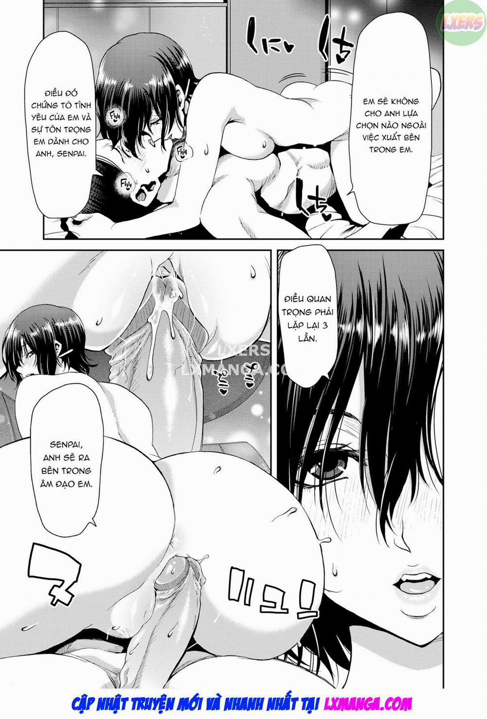 Hậu bối của tôi thực sự rất chủ động Oneshot trang 15