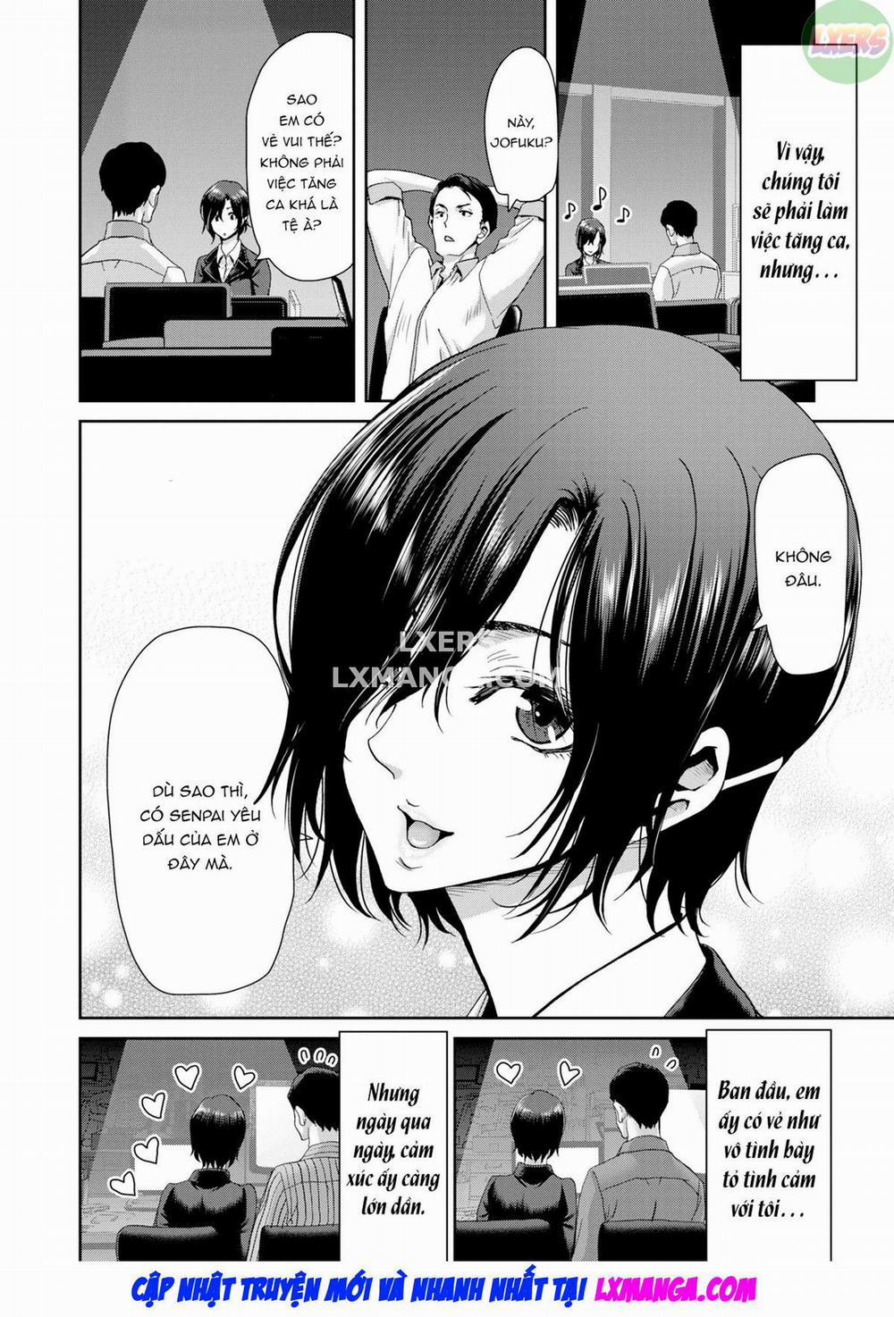 Hậu bối của tôi thực sự rất chủ động Oneshot trang 8