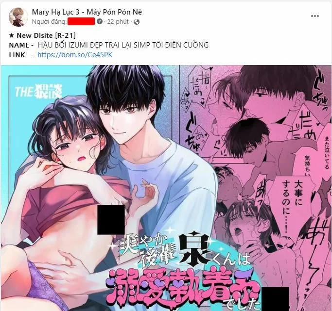 Hậu Bối Izumi Đẹp Trai Lại Simp Tôi Điên Cuồng 1.1 trang 1