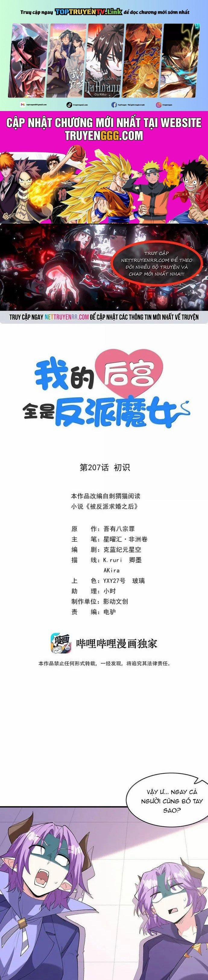 Hậu Cung Của Ta Toàn Là Ma Nữ Phản Diện 207 trang 0