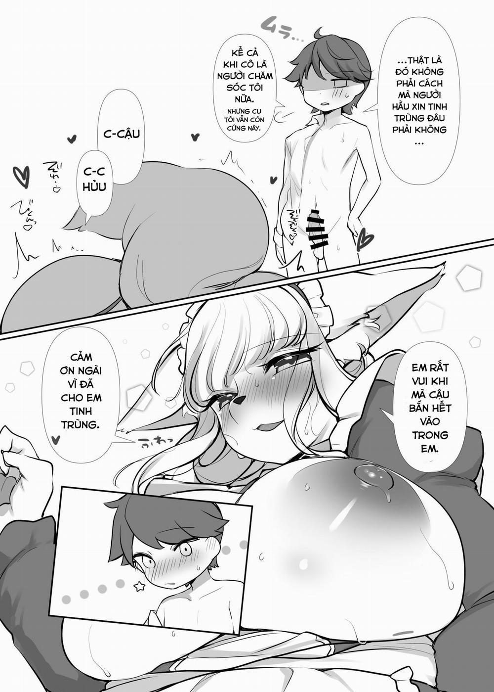 Hầu gái furry nhà tôi Oneshot trang 9