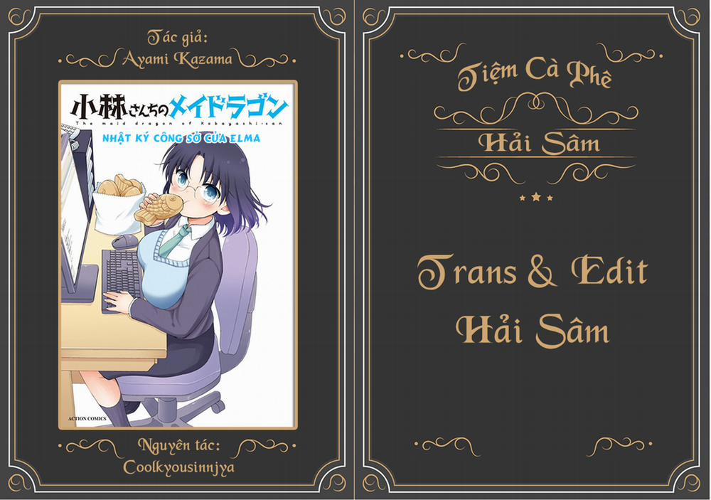 Hầu Gái Rồng Nhà Kobayashi: Nhật Ký Công Sở Của Elma 0 "Elma và đồ ăn nhà làm" trang 0