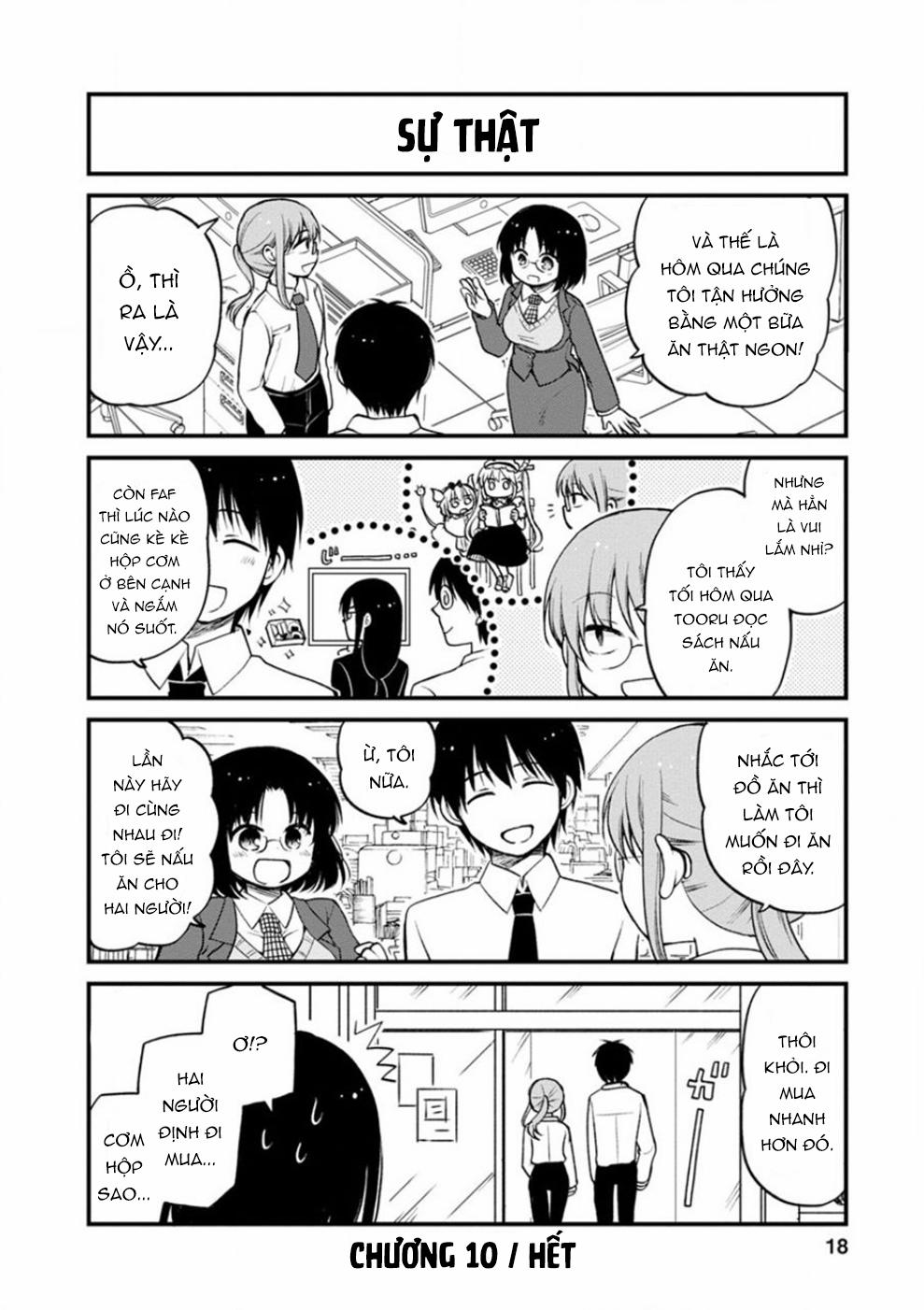 Hầu Gái Rồng Nhà Kobayashi: Nhật Ký Công Sở Của Elma 0 "Elma và đồ ăn nhà làm" trang 14