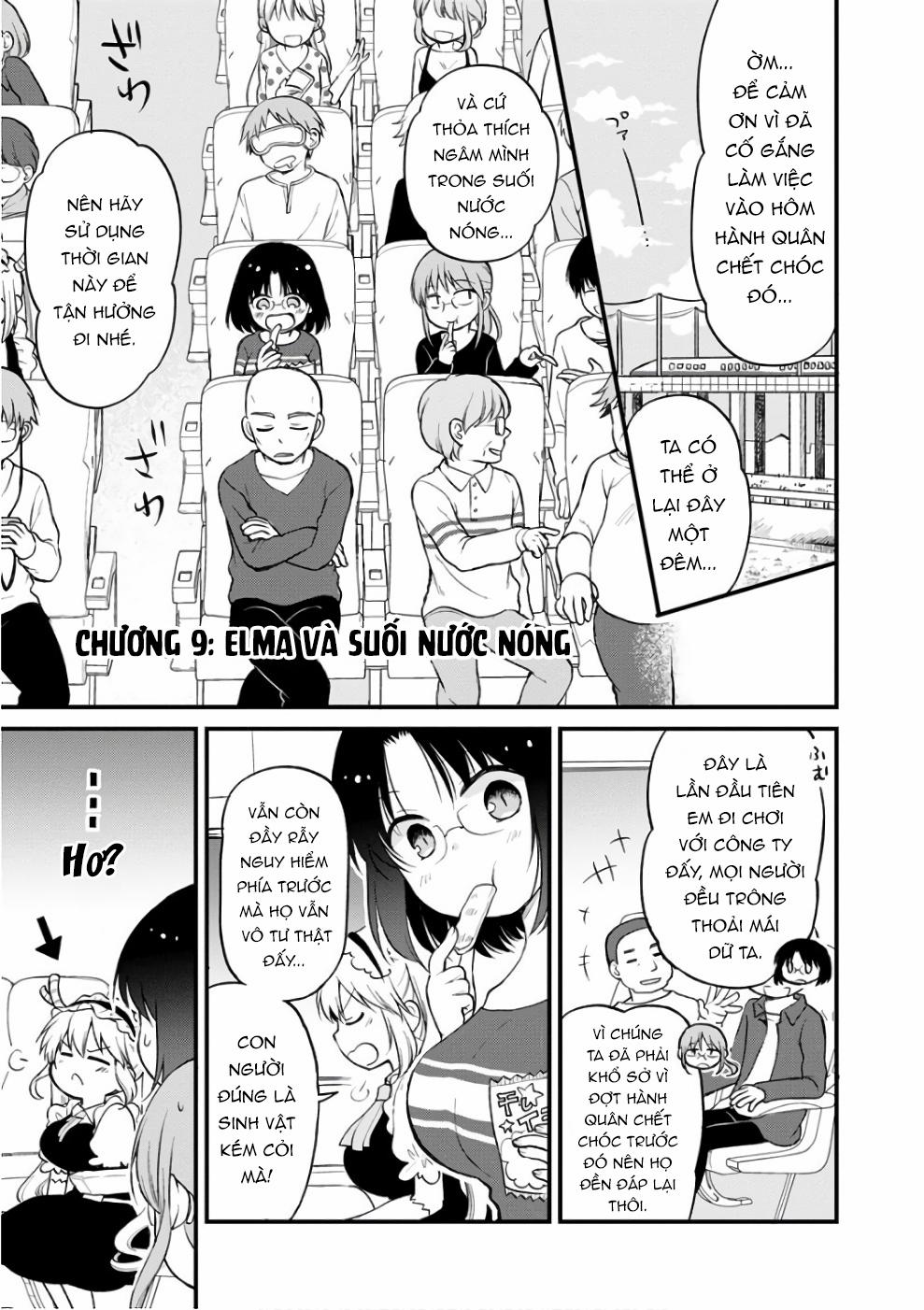 Hầu Gái Rồng Nhà Kobayashi: Nhật Ký Công Sở Của Elma 0 "Elma và suối nước nóng" trang 1