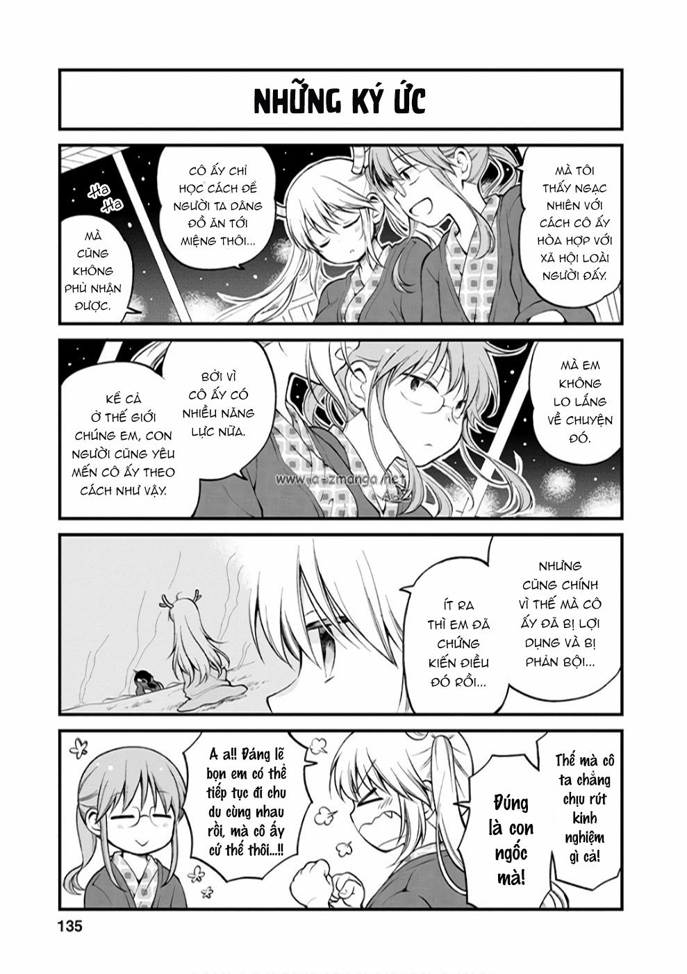 Hầu Gái Rồng Nhà Kobayashi: Nhật Ký Công Sở Của Elma 0 "Elma và suối nước nóng" trang 11