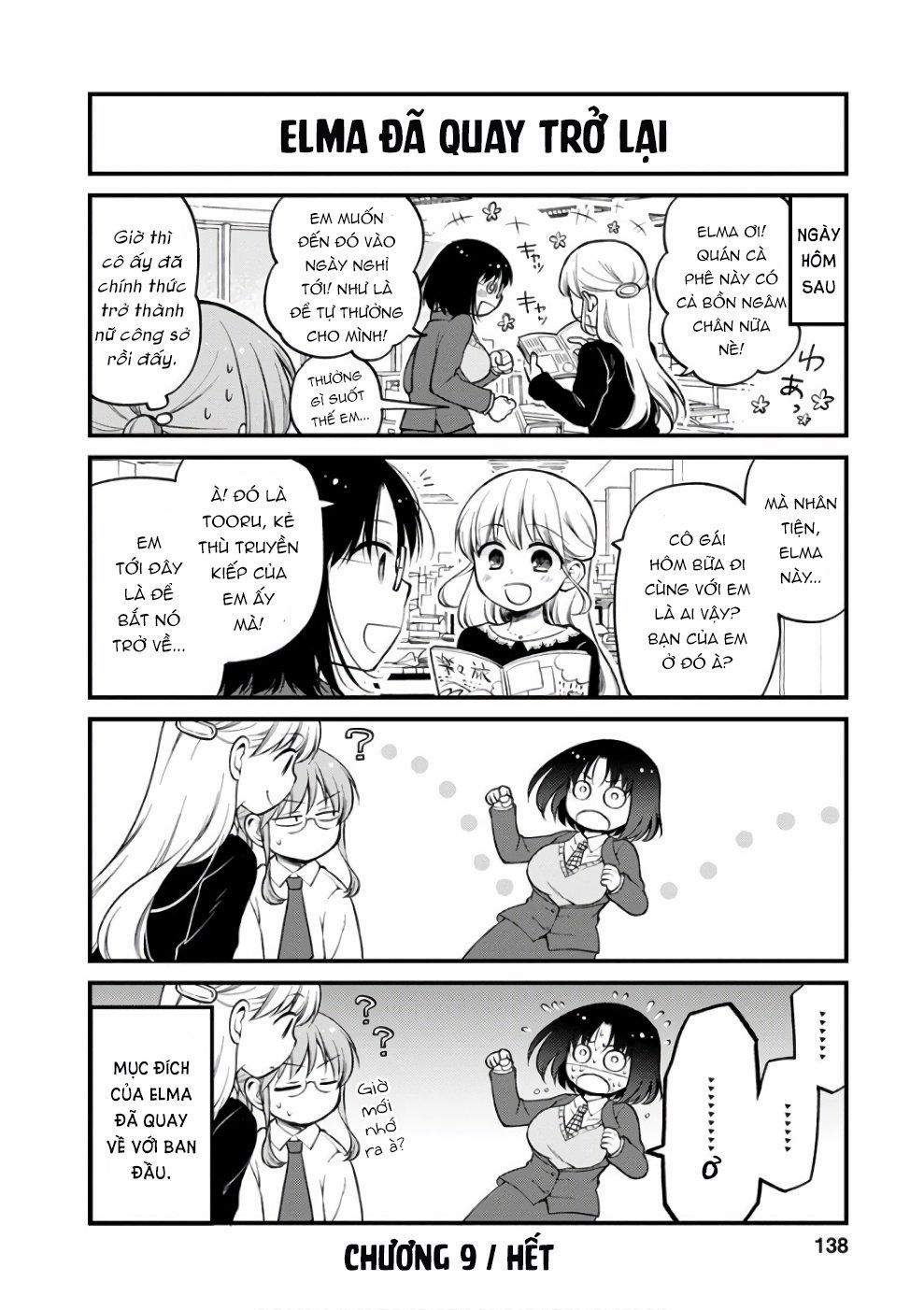 Hầu Gái Rồng Nhà Kobayashi: Nhật Ký Công Sở Của Elma 0 "Elma và suối nước nóng" trang 14