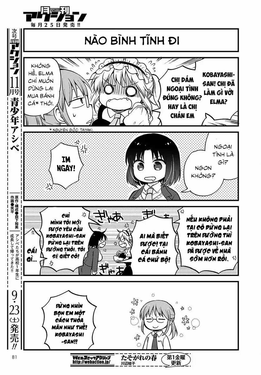 Hầu Gái Rồng Nhà Kobayashi: Nhật Ký Công Sở Của Elma 1 trang 12