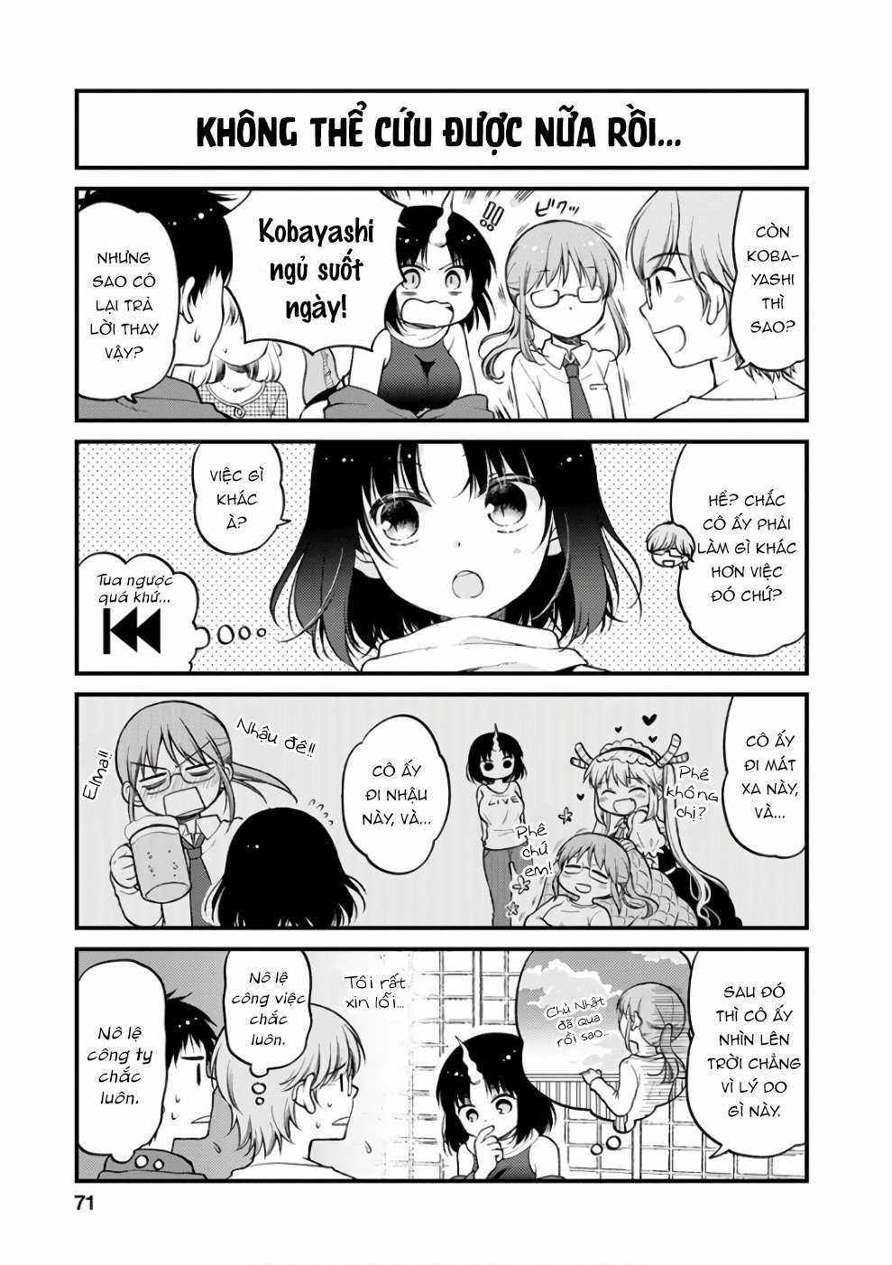 Hầu Gái Rồng Nhà Kobayashi: Nhật Ký Công Sở Của Elma 5 trang 7
