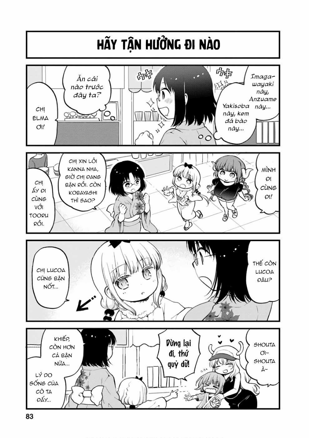 Hầu Gái Rồng Nhà Kobayashi: Nhật Ký Công Sở Của Elma 6 trang 3