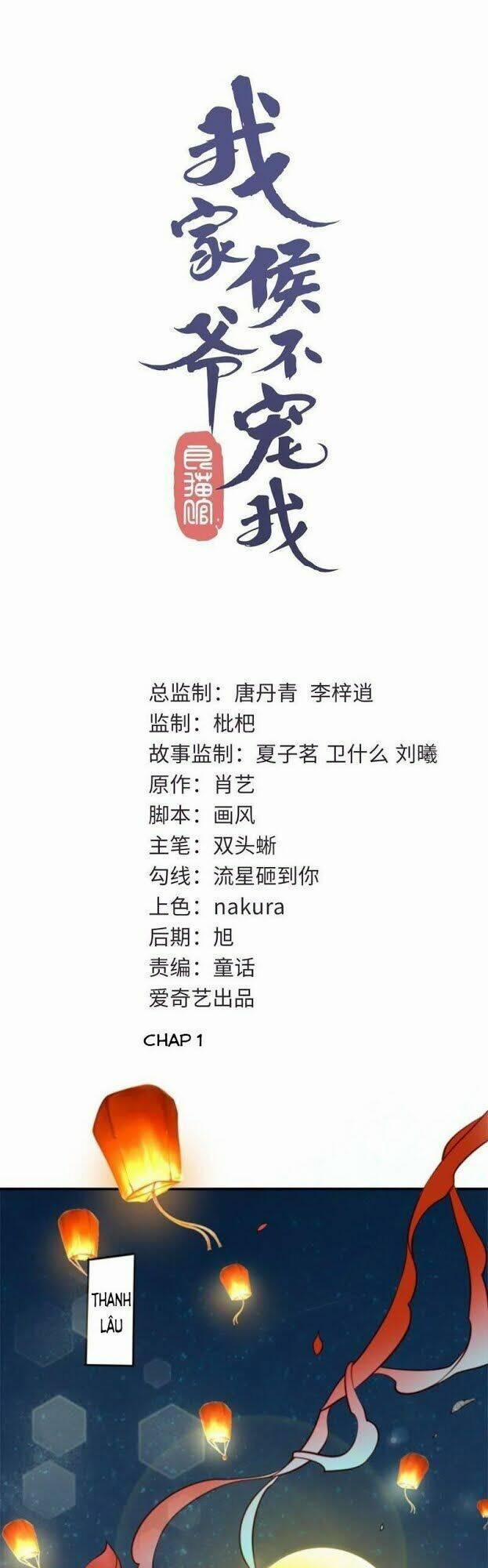 Hầu Gia Nhà Ta Không Sủng Ta 1 trang 1