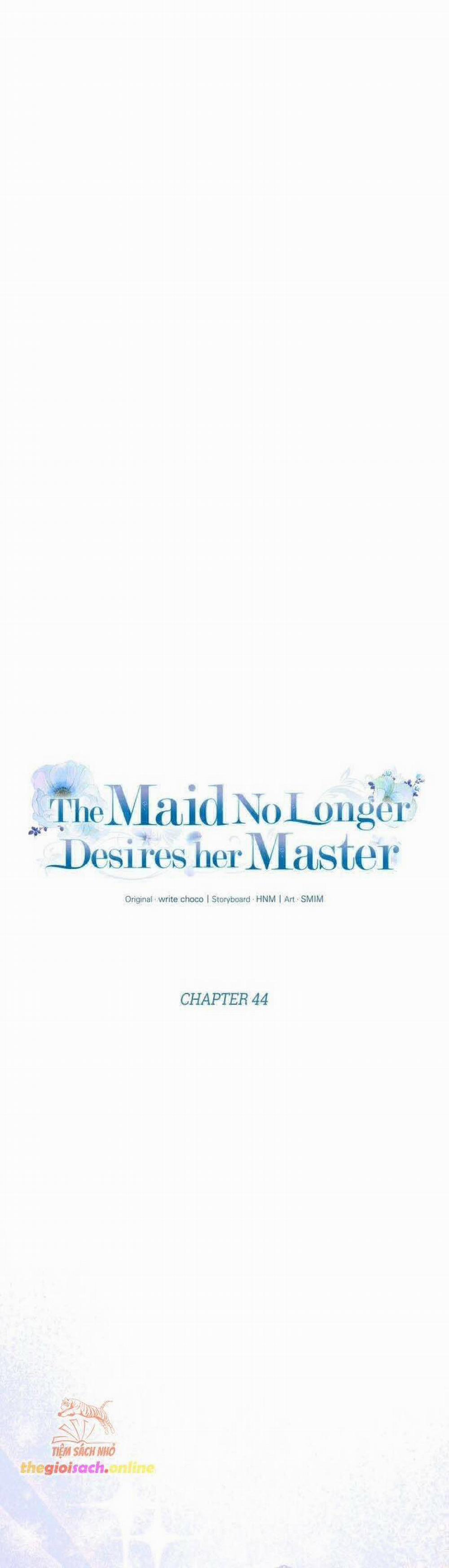 Hầu Nữ Không Còn Thèm Muốn Chủ Nhân Nữa 44 trang 6