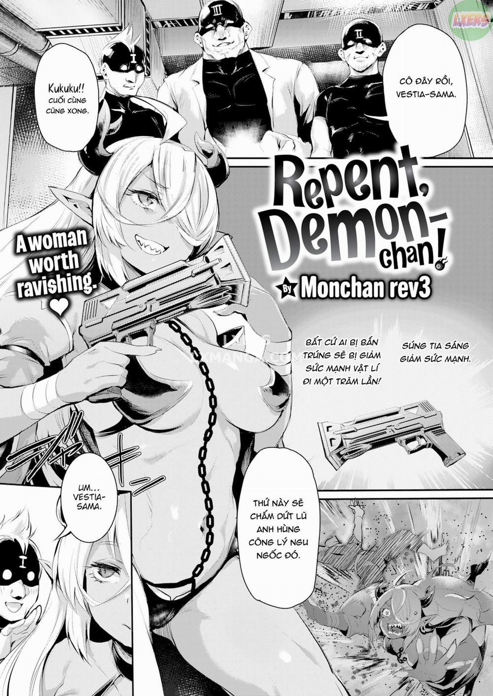 Hãy ăn năn đi, Demon-chan! Oneshot trang 1
