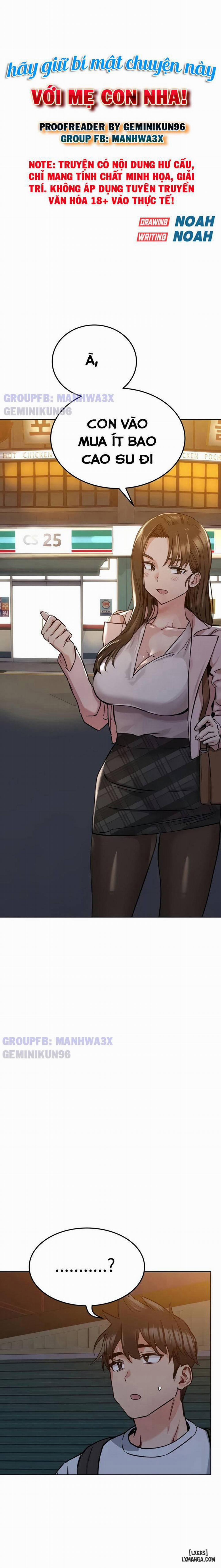 Hãy giữ bí mật chuyện này với mẹ con nha! 12 trang 1