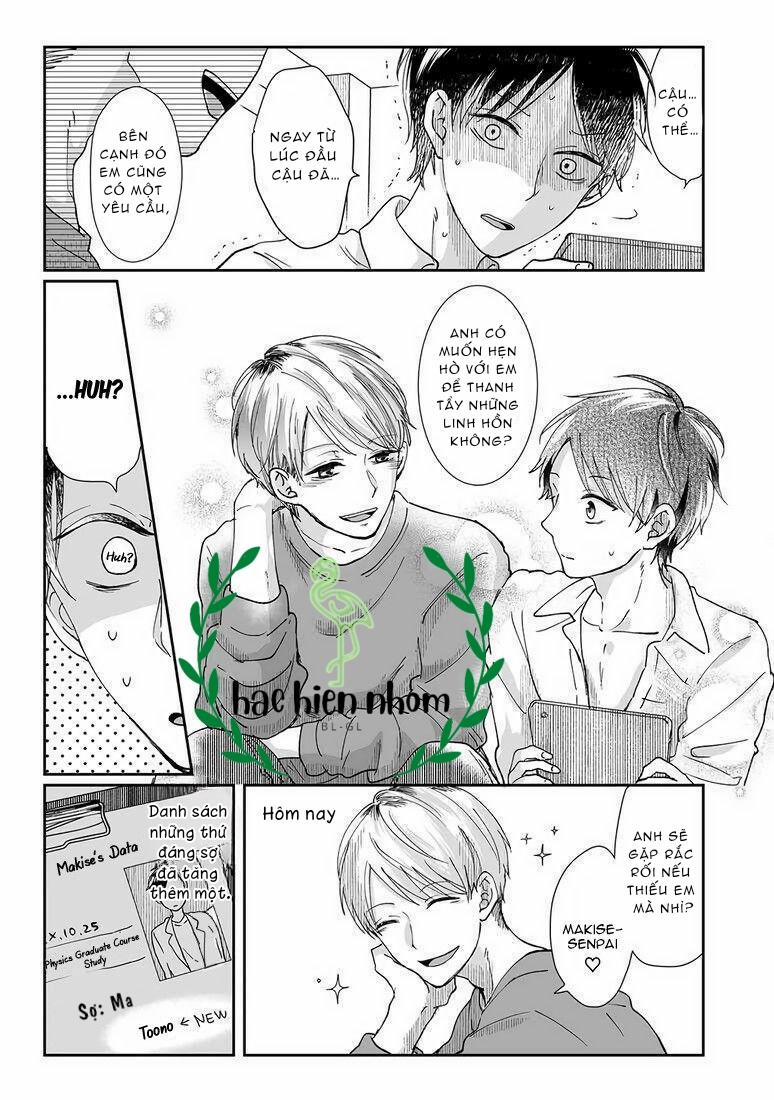 Hãy hẹn hò với tôi sau khi trừ được hồn ma đó nhé 1 trang 26