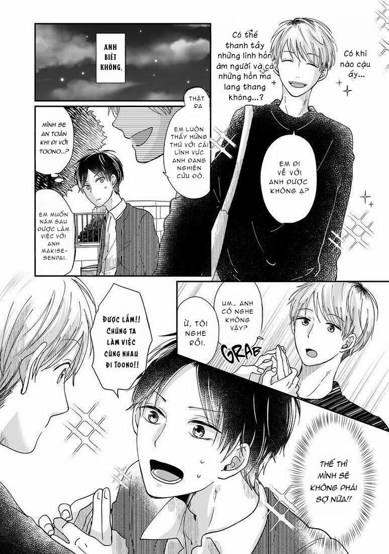 Hãy hẹn hò với tôi sau khi trừ được hồn ma đó nhé 1 trang 9